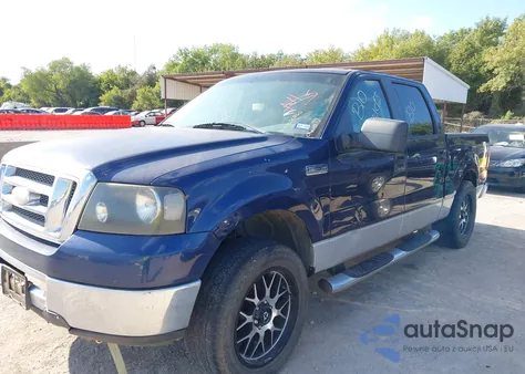 2007 Ford F150 Supercrew из США, поврежденный, VIN 1FTRW12WX7KC64418